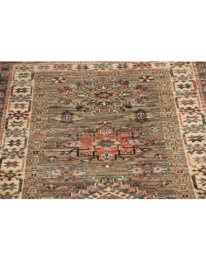 Tappeto Kazak Fine Pakistan marrone 80x243