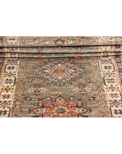 Tappeto Kazak Fine Pakistan marrone 80x243