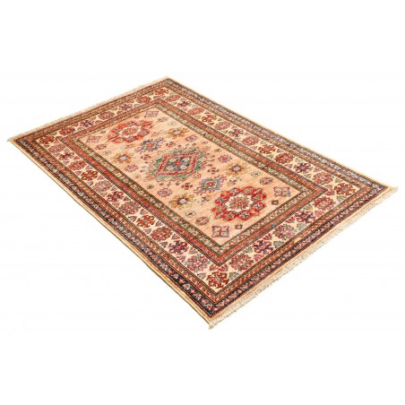 Tappeto Kazak Fine Pakistan marrone grigio 95x148