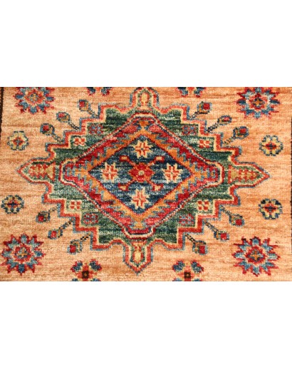 Tappeto Kazak Fine Pakistan marrone grigio 95x148