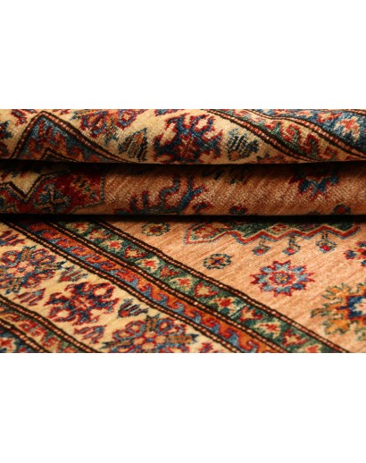 Tappeto Kazak Fine Pakistan marrone grigio 95x148