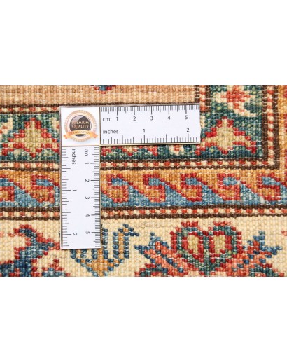 Tappeto Kazak Fine Pakistan marrone grigio 95x148