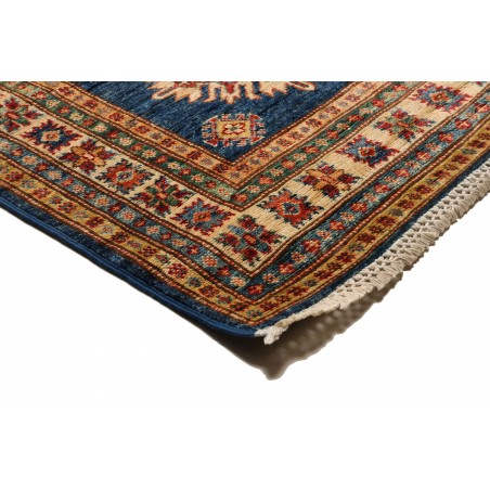 Tappeto Kazak Fine Pakistan azzurro arancione 83x386