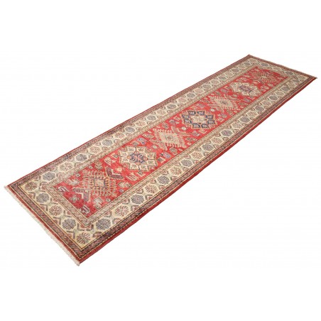 Tappeto Kazak Fine Pakistan rosso grigio 80x290