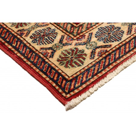 Tappeto Kazak Fine Pakistan rosso grigio 80x290