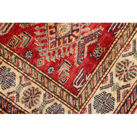 Tappeto Kazak Fine Pakistan rosso grigio 80x290