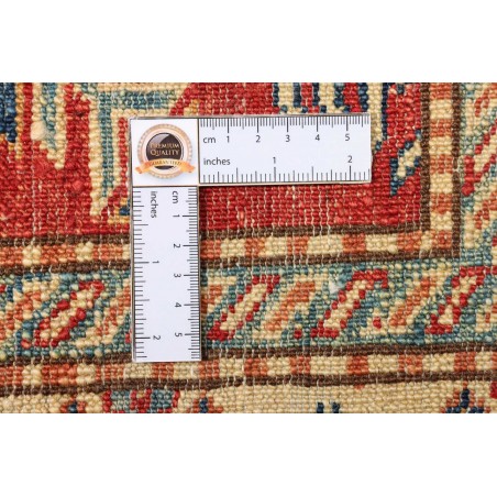 Tappeto Kazak Fine Pakistan rosso grigio 80x290