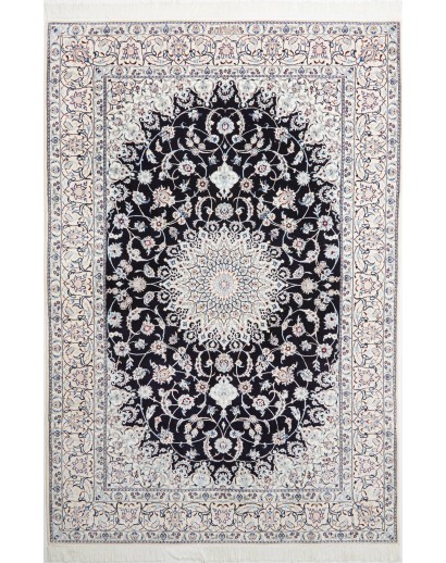 Tappeto Nain 6La Persia bianco grigio 153x225