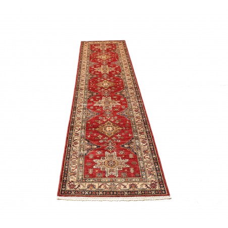 Tappeto Kazak Fine Pakistan marrone grigio 80x306