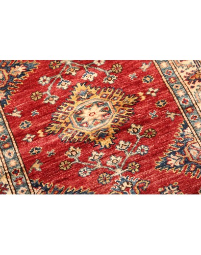 Tappeto Kazak Fine Pakistan marrone grigio 80x306