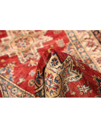 Tappeto Kazak Fine Pakistan marrone grigio 80x306