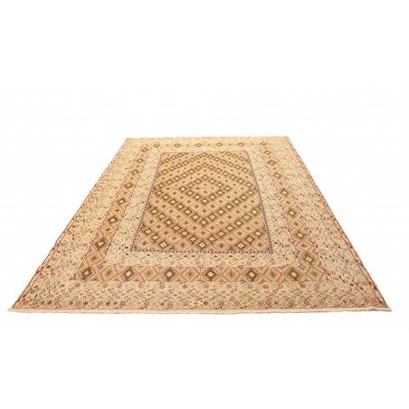 Tappeto Nakhunak Pakistan marrone giallo 203x260