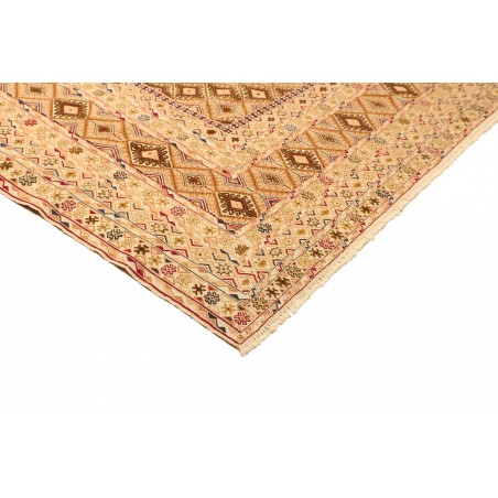 Tappeto Nakhunak Pakistan marrone giallo 203x260