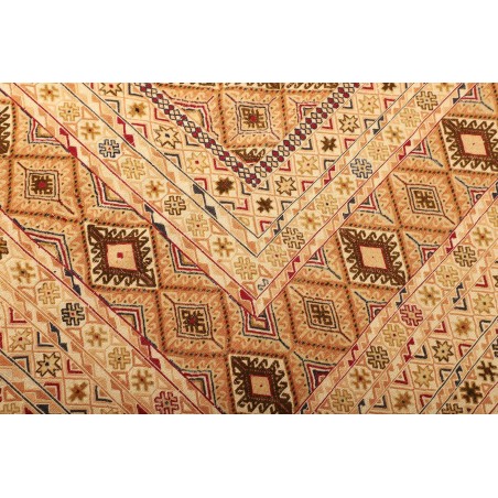 Tappeto Nakhunak Pakistan marrone giallo 203x260