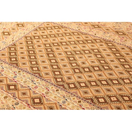 Tappeto Nakhunak Pakistan marrone giallo 203x260