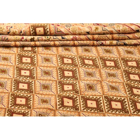 Tappeto Nakhunak Pakistan marrone giallo 203x260