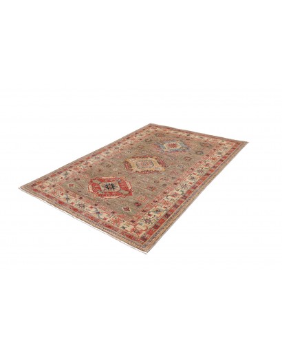 Tappeto Kazak Fine Pakistan marrone 147x210