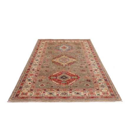 Tappeto Kazak Fine Pakistan marrone 147x210