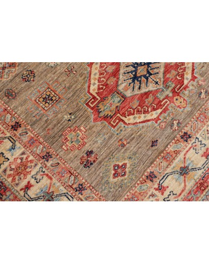 Tappeto Kazak Fine Pakistan marrone 147x210