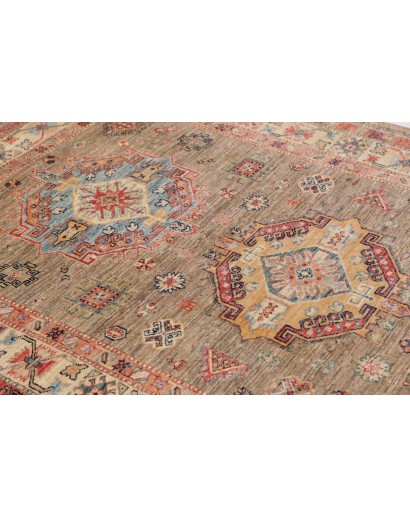 Tappeto Kazak Fine Pakistan marrone 147x210