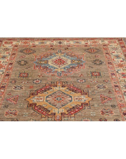 Tappeto Kazak Fine Pakistan marrone 147x210