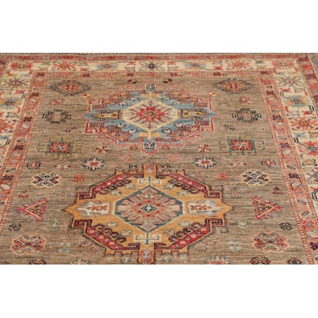 Tappeto Kazak Fine Pakistan marrone 147x210