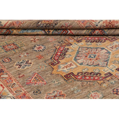 Tappeto Kazak Fine Pakistan marrone 147x210