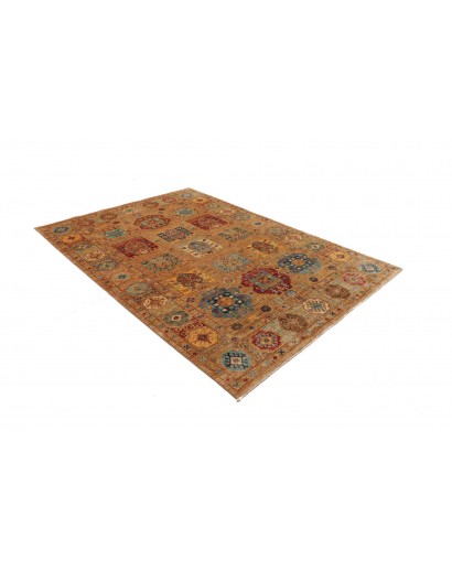 Tappeto Tribal Pakistan arancione 168x233