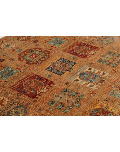 Tappeto Tribal Pakistan arancione 168x233