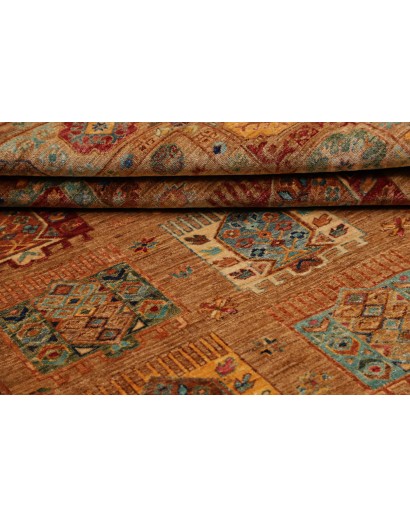 Tappeto Tribal Pakistan arancione 168x233
