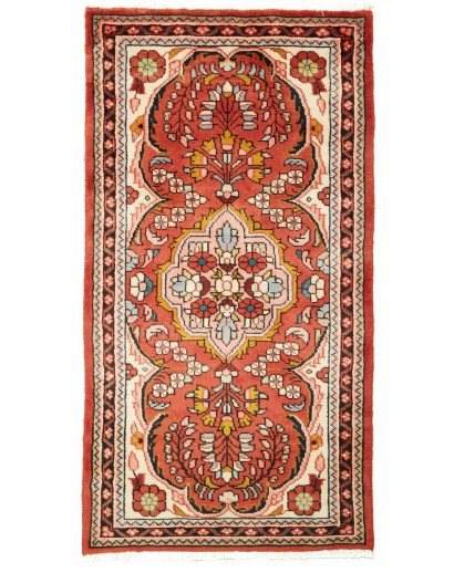 Tappeto Hamadan Persia marrone grigio 72x138