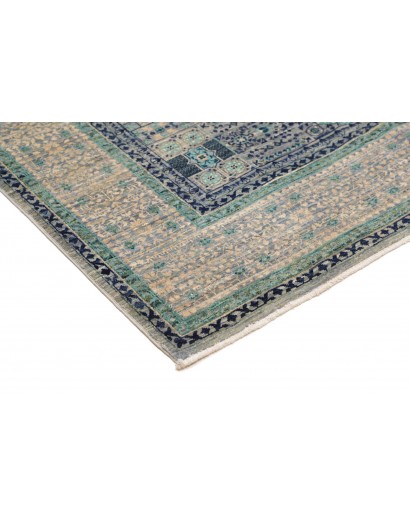 Tappeto Mamlouk Pakistan grigio bianco 153x215