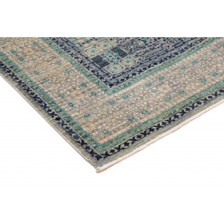 Tappeto Mamlouk Pakistan grigio bianco 153x215