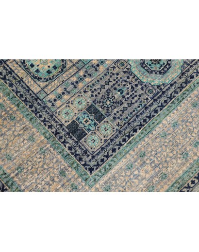 Tappeto Mamlouk Pakistan grigio bianco 153x215