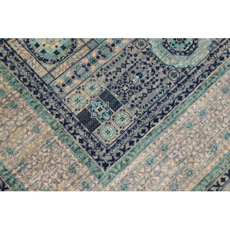 Tappeto Mamlouk Pakistan grigio bianco 153x215