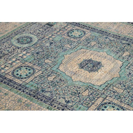 Tappeto Mamlouk Pakistan grigio bianco 153x215