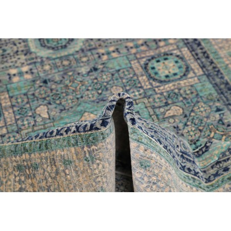 Tappeto Mamlouk Pakistan grigio bianco 153x215