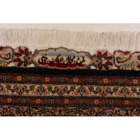 Tappeto Tabriz 50 Raj Mahi Persia azzurro giallo 207x302