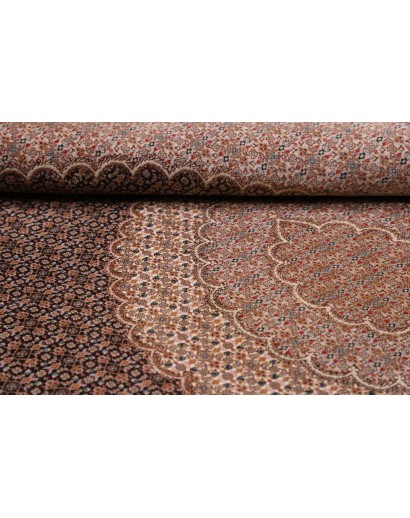 Tappeto Tabriz 50 Raj Mahi Persia azzurro giallo 207x302