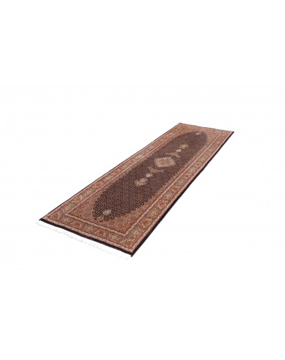 Tappeto Tabriz 50 Raj Mahi Persia verde blu 85x252