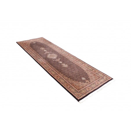 Tappeto Tabriz 50 Raj Mahi Persia verde blu 85x252