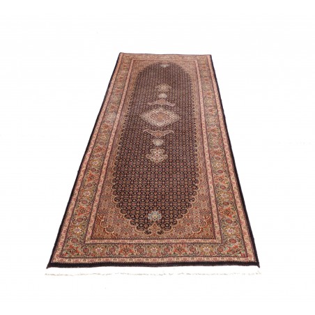 Tappeto Tabriz 50 Raj Mahi Persia verde blu 85x252