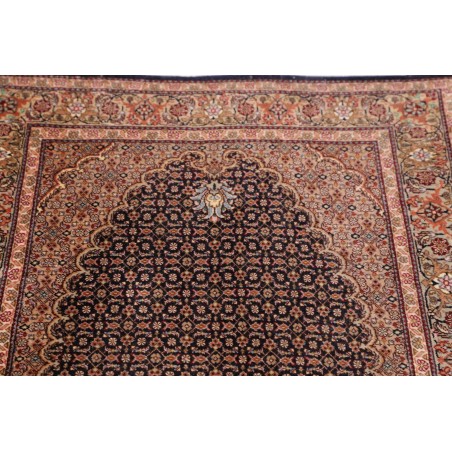 Tappeto Tabriz 50 Raj Mahi Persia verde blu 85x252