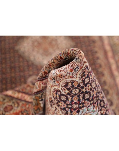 Tappeto Tabriz 50 Raj Mahi Persia verde blu 85x252