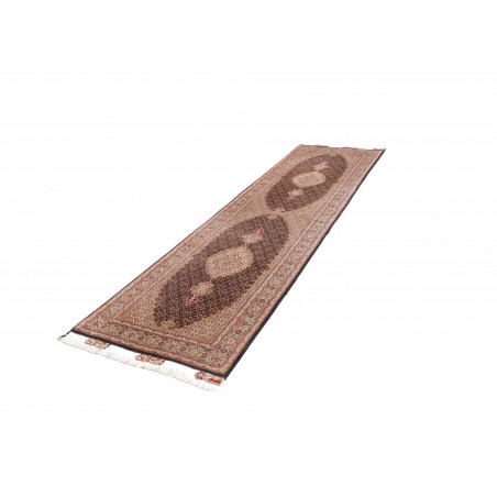 Tappeto Tabriz 50 Raj Mahi Persia azzurro 83x300