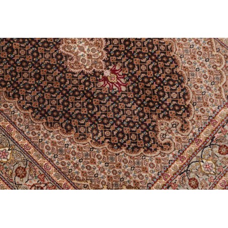 Tappeto Tabriz 50 Raj Mahi Persia azzurro 83x300