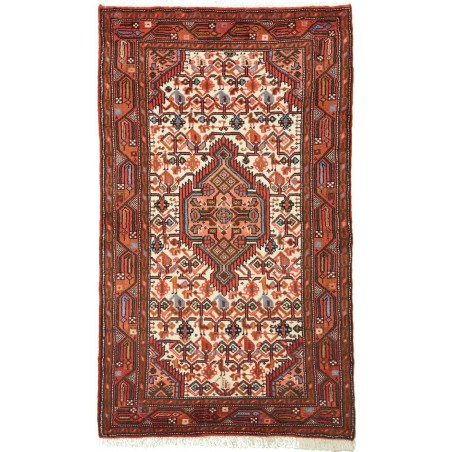 Tappeto Hamadan Persia marrone giallo 72x132