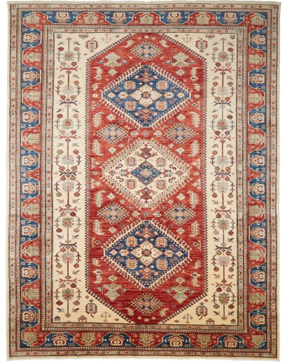 Tappeto Kazak Fine Pakistan marrone 206x274