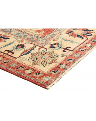 Tappeto Kazak Fine Pakistan marrone grigio 169x243