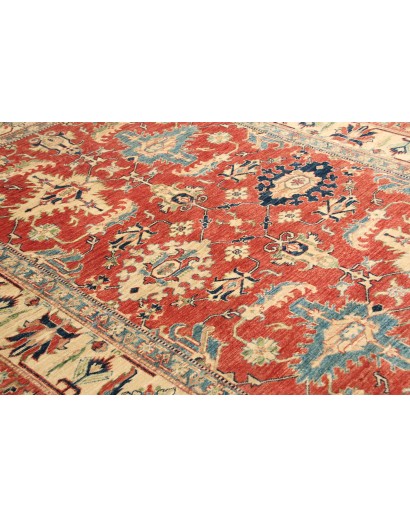 Tappeto Kazak Fine Pakistan marrone grigio 169x243